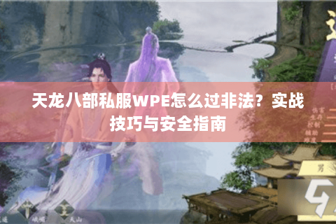 天龙八部私服WPE怎么过非法？实战技巧与安全指南