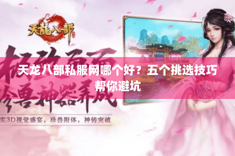 天龙八部私服网哪个好？五个挑选技巧帮你避坑