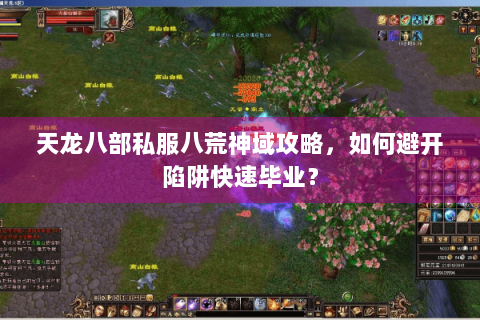 天龙八部私服八荒神域攻略，如何避开陷阱快速毕业？