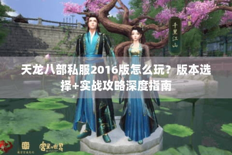 天龙八部私服2016版怎么玩？版本选择+实战攻略深度指南