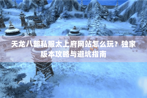 天龙八部私服太上府网站怎么玩？独家版本攻略与避坑指南
