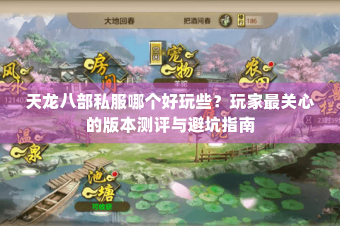 天龙八部私服哪个好玩些？玩家最关心的版本测评与避坑指南