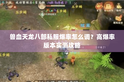 兽血天龙八部私服爆率怎么调？高爆率版本实测攻略