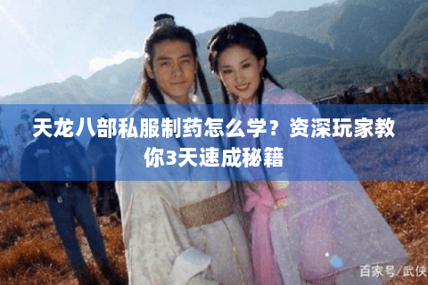 天龙八部私服制药怎么学？资深玩家教你3天速成秘籍