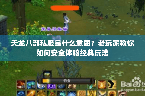 天龙八部私服是什么意思？老玩家教你如何安全体验经典玩法