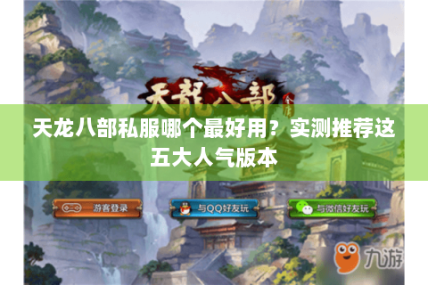天龙八部私服哪个最好用？实测推荐这五大人气版本