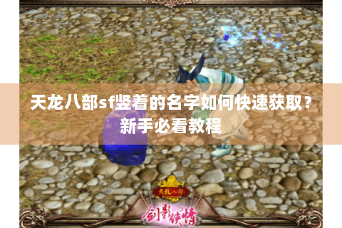 天龙八部sf竖着的名字如何快速获取？新手必看教程