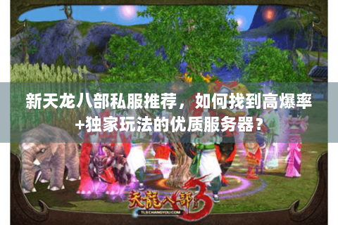 新天龙八部私服推荐，如何找到高爆率+独家玩法的优质服务器？