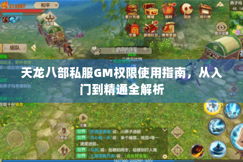天龙八部私服GM权限使用指南，从入门到精通全解析