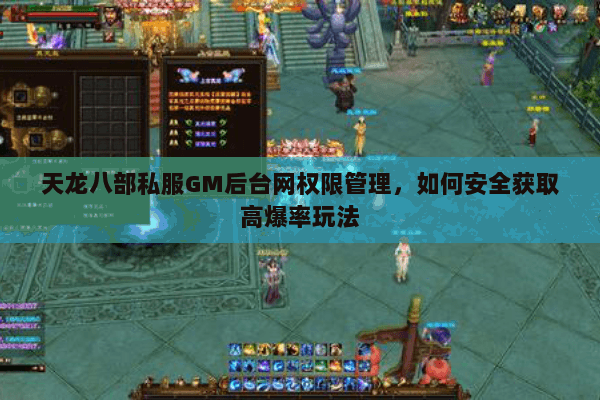 天龙八部私服GM后台网权限管理，如何安全获取高爆率玩法
