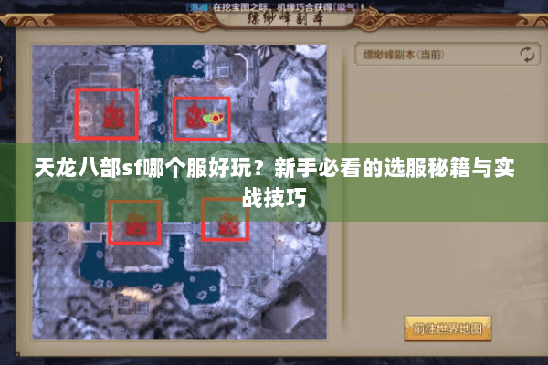 天龙八部sf哪个服好玩？新手必看的选服秘籍与实战技巧