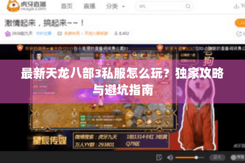 最新天龙八部3私服怎么玩？独家攻略与避坑指南