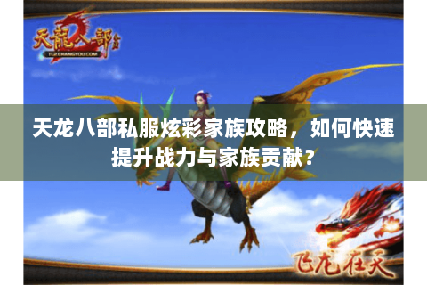 天龙八部私服炫彩家族攻略，如何快速提升战力与家族贡献？