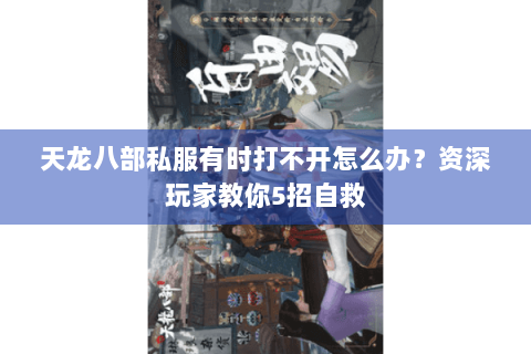 天龙八部私服有时打不开怎么办？资深玩家教你5招自救