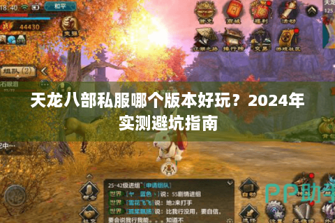 天龙八部私服哪个版本好玩？2024年实测避坑指南