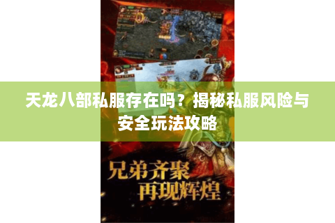 天龙八部私服存在吗？揭秘私服风险与安全玩法攻略