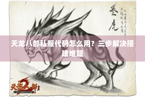 天龙八部私服代码怎么用？三步解决搭建难题