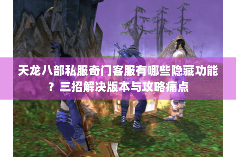 天龙八部私服奇门客服有哪些隐藏功能？三招解决版本与攻略痛点