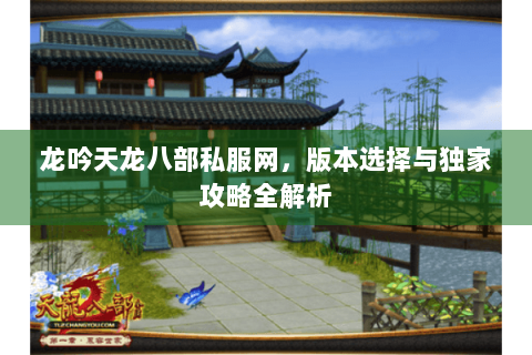 龙吟天龙八部私服网，版本选择与独家攻略全解析