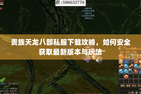 贵族天龙八部私服下载攻略，如何安全获取最新版本与玩法