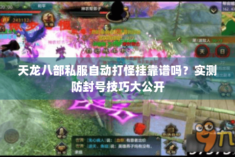 天龙八部私服自动打怪挂靠谱吗？实测防封号技巧大公开