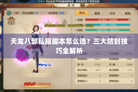 天龙八部私服脚本怎么选？三大防封技巧全解析