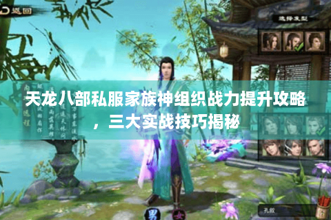 天龙八部私服家族神组织战力提升攻略，三大实战技巧揭秘