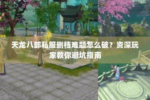 天龙八部私服删档难题怎么破？资深玩家教你避坑指南