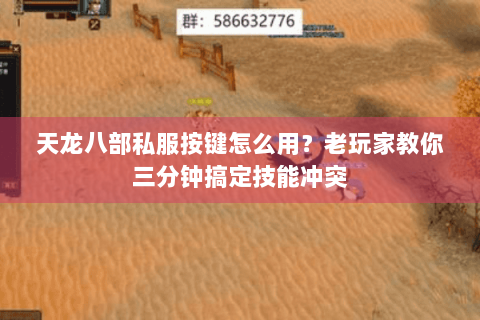 天龙八部私服按键怎么用？老玩家教你三分钟搞定技能冲突