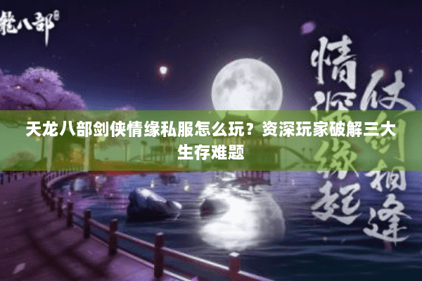 天龙八部剑侠情缘私服怎么玩？资深玩家破解三大生存难题