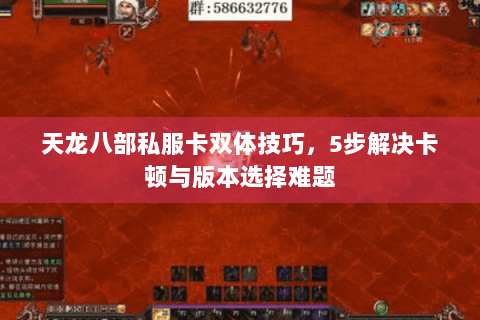 天龙八部私服卡双体技巧，5步解决卡顿与版本选择难题