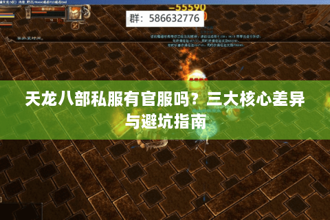 天龙八部私服有官服吗？三大核心差异与避坑指南