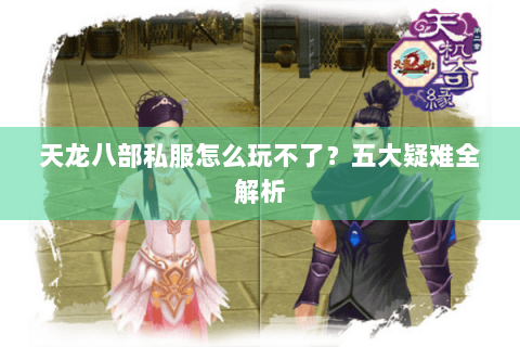 天龙八部私服怎么玩不了？五大疑难全解析