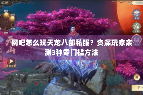 网吧怎么玩天龙八部私服？资深玩家亲测3种零门槛方法