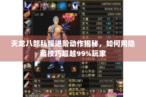 天龙八部私服进阶动作揭秘，如何用隐藏技巧超越99%玩家