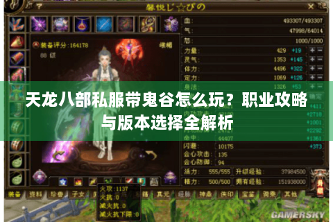 天龙八部私服带鬼谷怎么玩？职业攻略与版本选择全解析