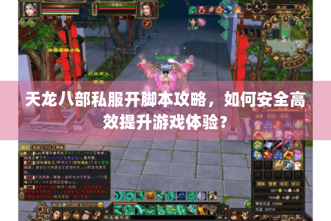 天龙八部私服开脚本攻略，如何安全高效提升游戏体验？