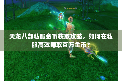 天龙八部私服金币获取攻略，如何在私服高效赚取百万金币？
