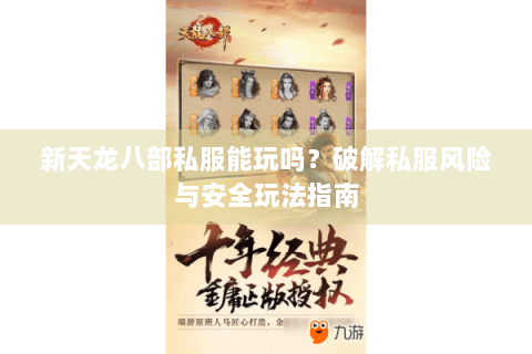 新天龙八部私服能玩吗？破解私服风险与安全玩法指南