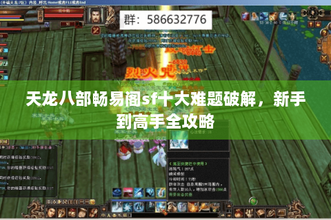 天龙八部畅易阁sf十大难题破解，新手到高手全攻略