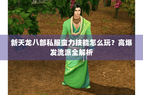 新天龙八部私服蛮力技能怎么玩？高爆发流派全解析