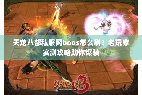 天龙八部私服网boos怎么刷？老玩家实测攻略助你爆装