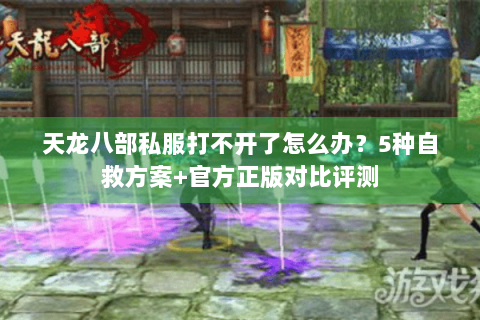天龙八部私服打不开了怎么办？5种自救方案+官方正版对比评测