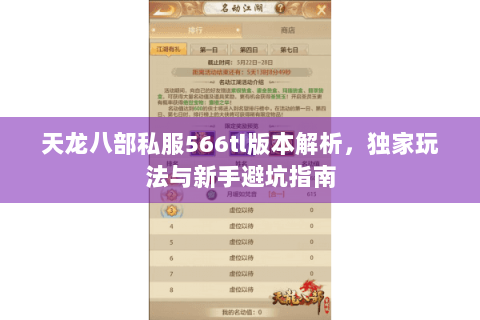 天龙八部私服566tl版本解析，独家玩法与新手避坑指南