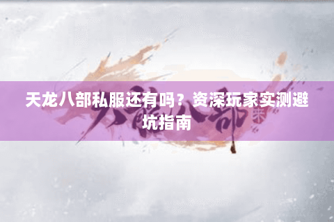 天龙八部私服还有吗？资深玩家实测避坑指南