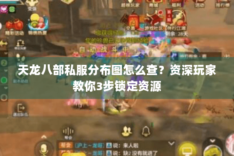 天龙八部私服分布图怎么查？资深玩家教你3步锁定资源