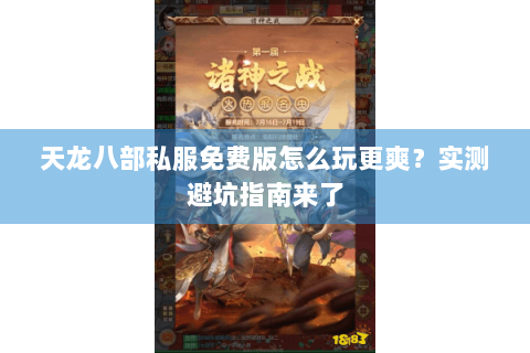 天龙八部私服免费版怎么玩更爽？实测避坑指南来了