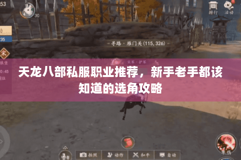 天龙八部私服职业推荐，新手老手都该知道的选角攻略
