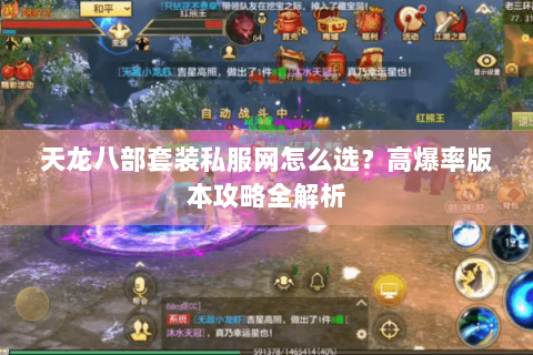 天龙八部套装私服网怎么选？高爆率版本攻略全解析