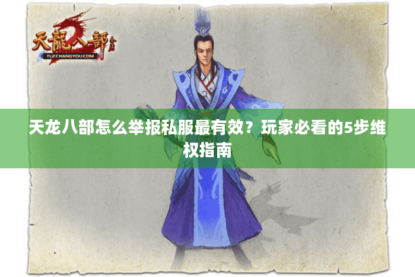 天龙八部怎么举报私服最有效？玩家必看的5步维权指南